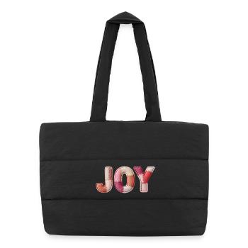 Joy, Joie Joy, Cadeaux Patchwork - Sac shopping matelassé - noir - Devant