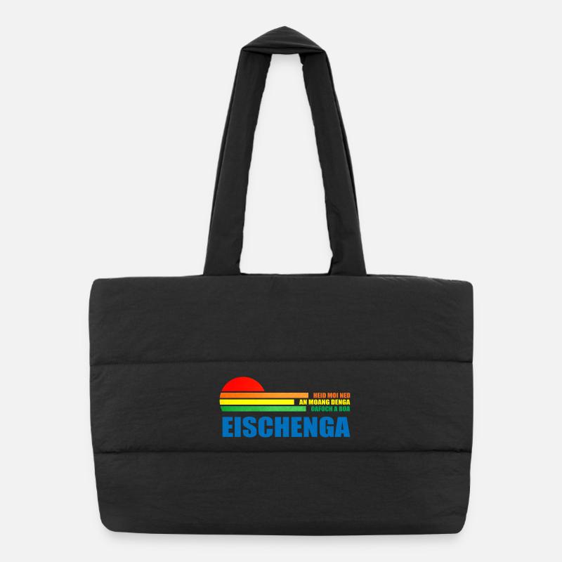 heid moi ned an moang denga oafoch a boa eischenga Sac shopping matelassé
