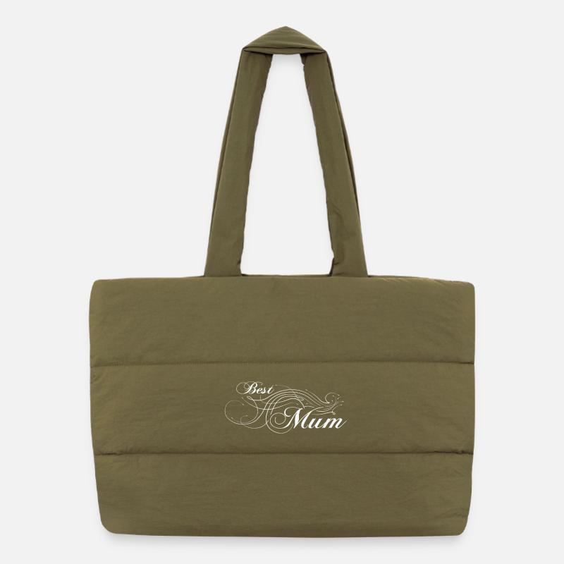 Best Mum Puffer-Einkaufstasche