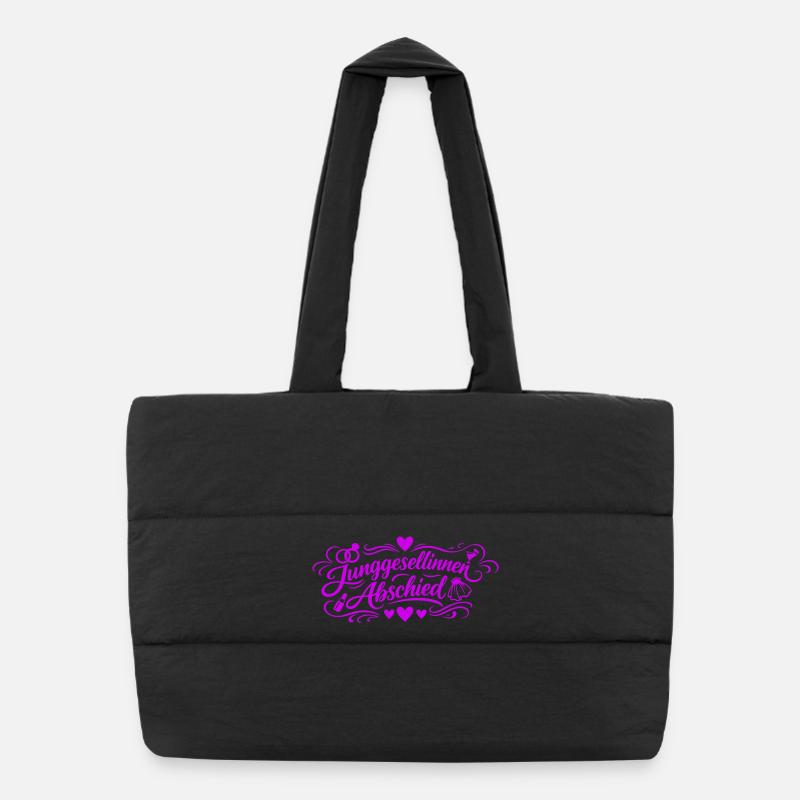 Junggesellinnenabschied Bachelorette Party Puffer-Einkaufstasche