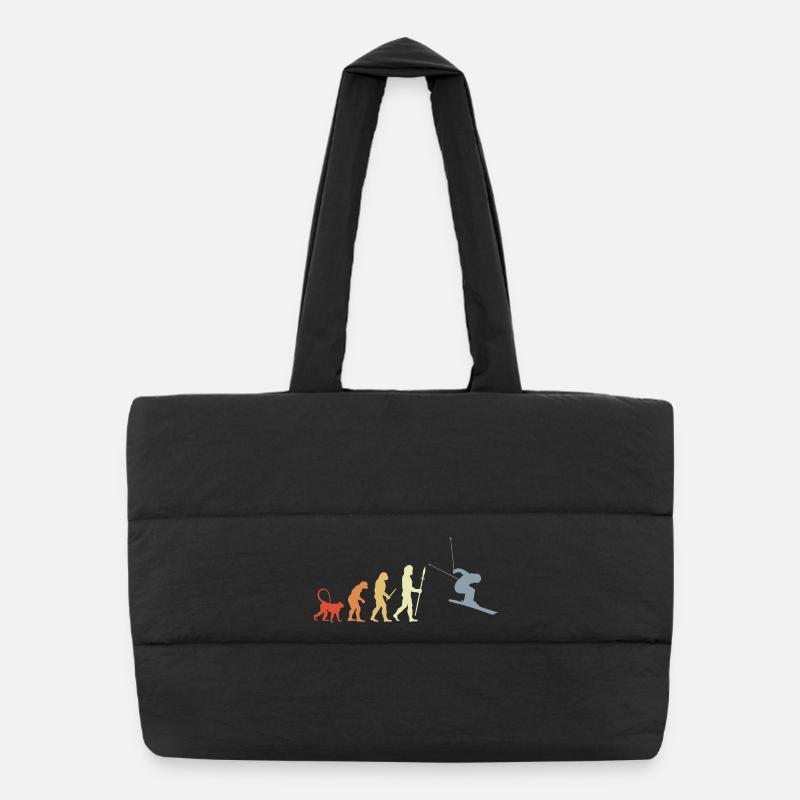 Développement d’un skieur Sac shopping matelassé