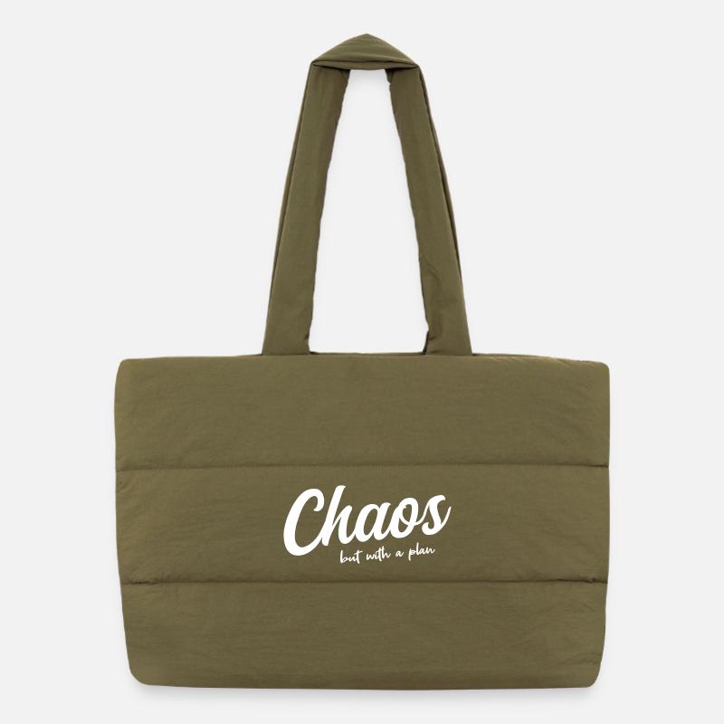Chaos mit System Puffer-Einkaufstasche