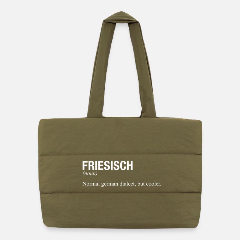 FRISIAN Puffer Shopping Bag