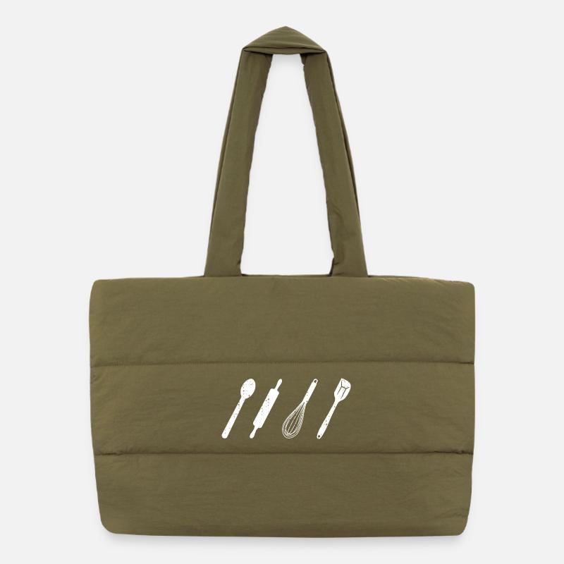 Backutensilien Puffer-Einkaufstasche