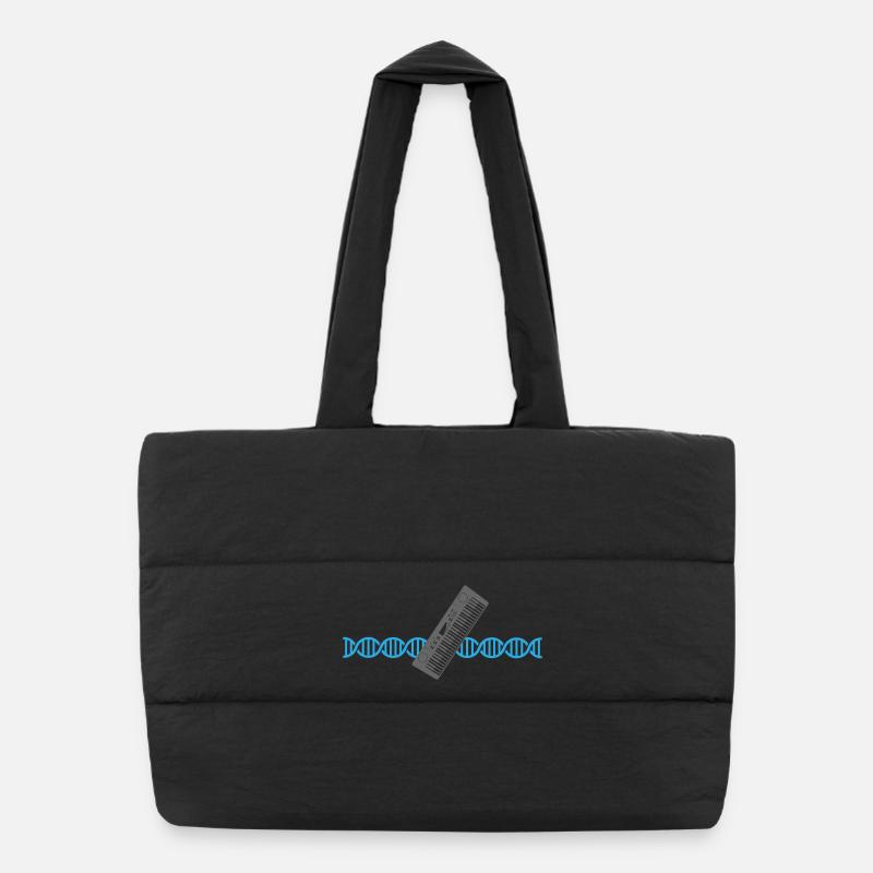 Keyboard Piano Synthesizer DNA | Colors changeable Puffer Shopping Bag