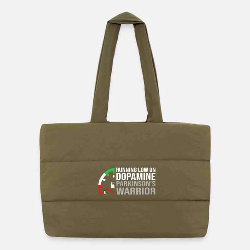 Maladie de Parkinson Sac shopping matelassé
