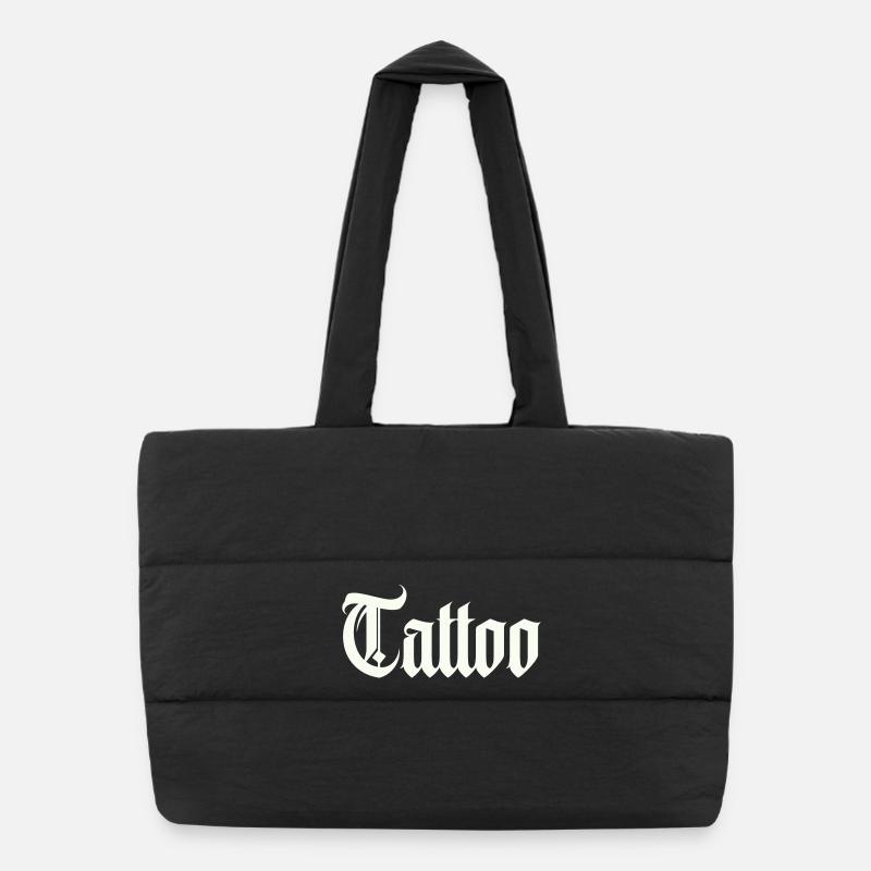 tattoo Puffer-Einkaufstasche