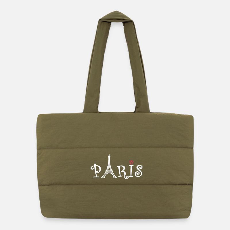 Paris Sac shopping matelassé