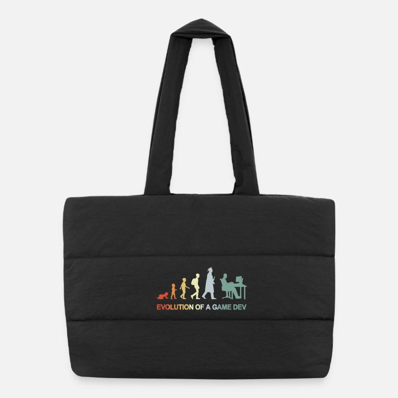 Évolution du développement de jeux Sac shopping matelassé