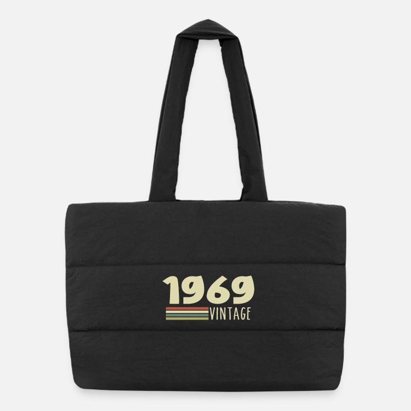 1969 Anniversaire 1969 Sac shopping matelassé