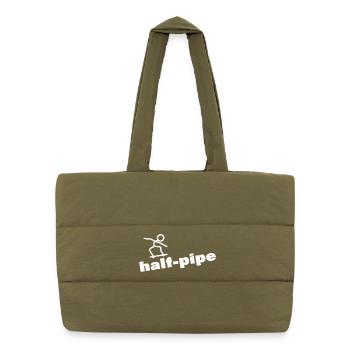 HALF-PIPE - Puffer Shopping Bag - safari green - Front