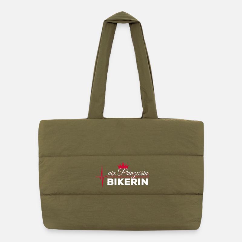 Nix Princess - Motard - Cadeau ECG Pulse Sac shopping matelassé