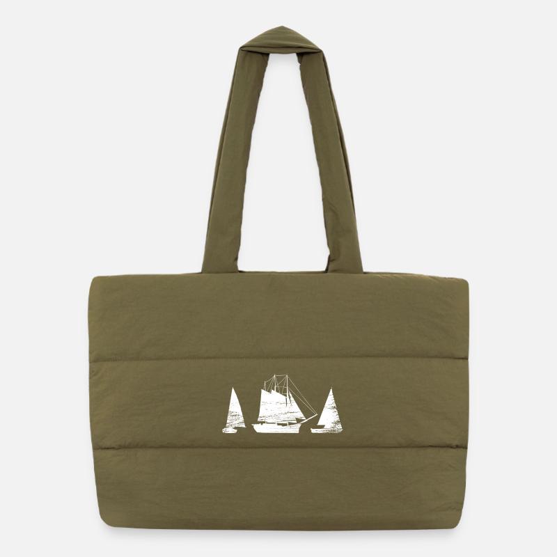 Voilier Sac shopping matelassé