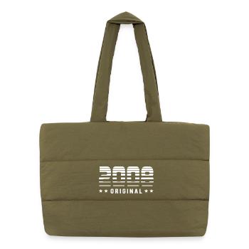 2008 Original Retrodesign | Geburtstag - Puffer-Einkaufstasche - safari Green - Vorne