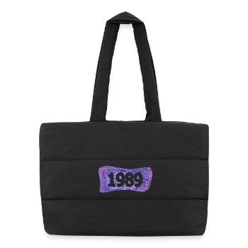 Class reunion 1989 - Puffer Shopping Bag - black - Front