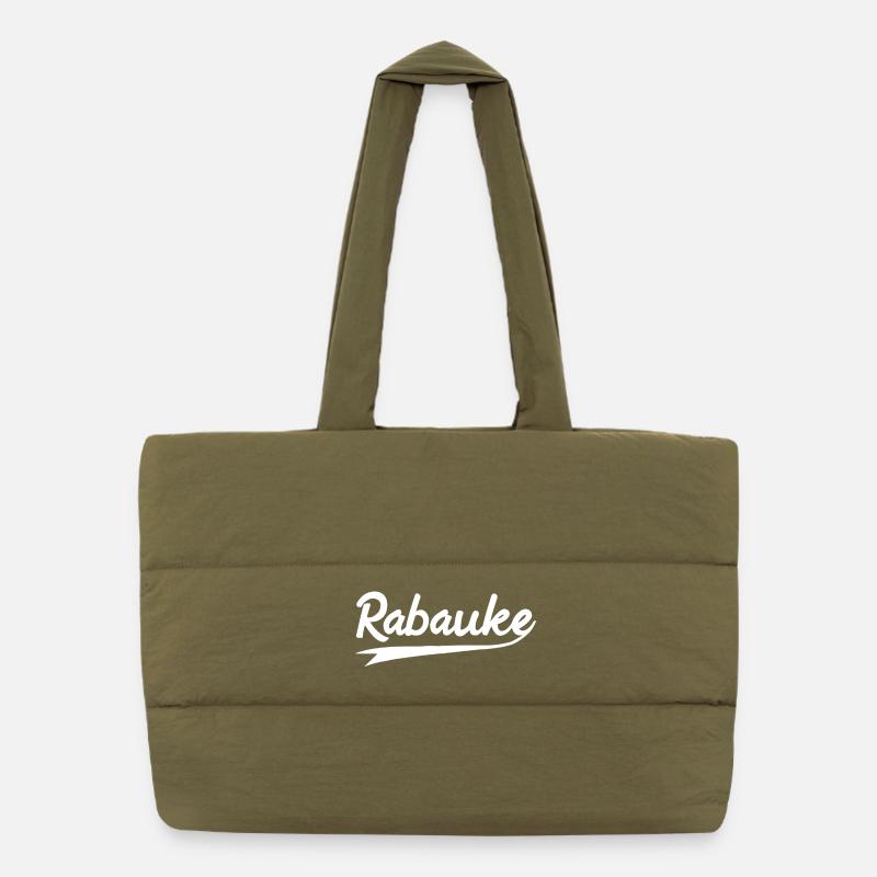 Rabauke Puffer-Einkaufstasche