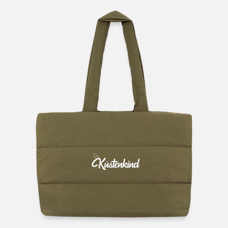 Küstenkind Puffer-Einkaufstasche