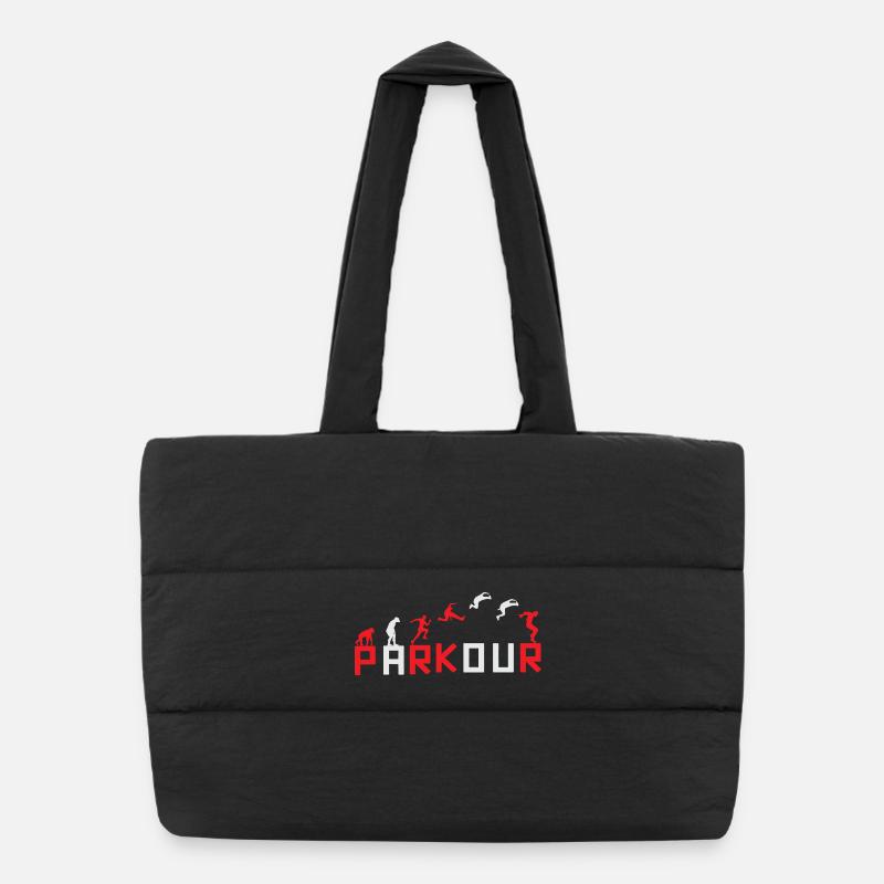 Évolution de la conception des séquences de course - Sac shopping matelassé - noir