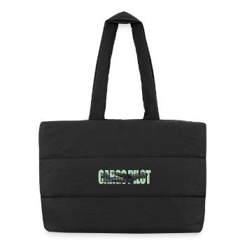 Pilote cargo C-160 - Sac shopping matelassé - noir - Devant
