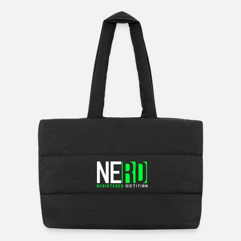 Diet Dietician Puffer Shopping Bag