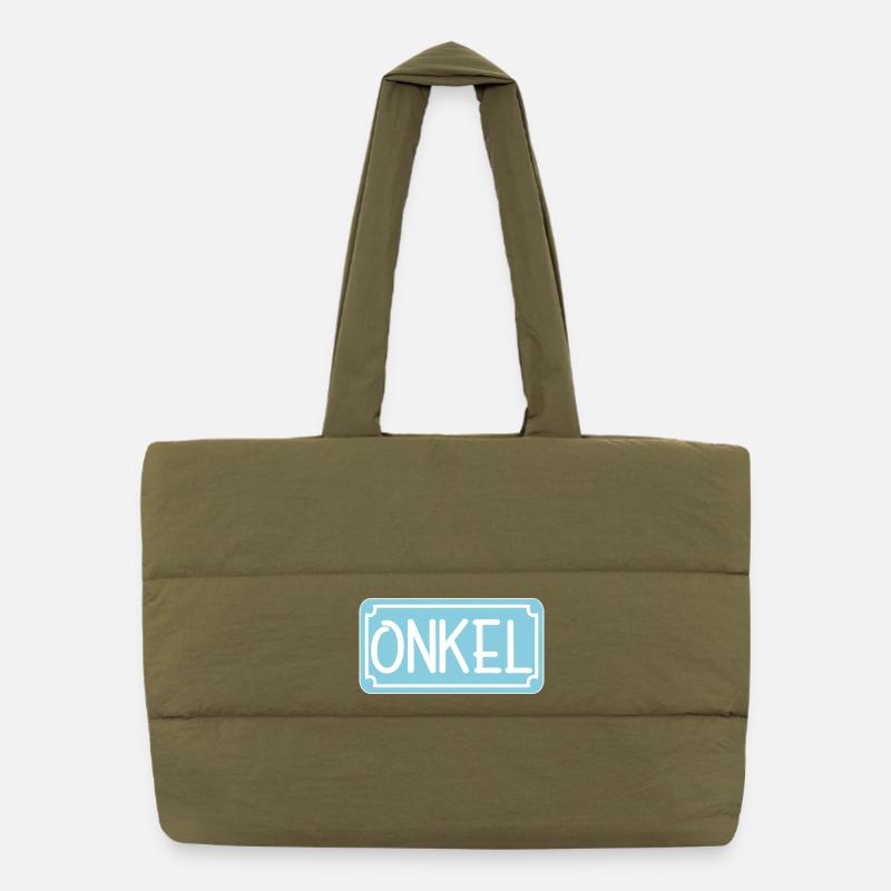 Geschenke für ONKEL - ONKEL WERDEN Puffer-Einkaufstasche