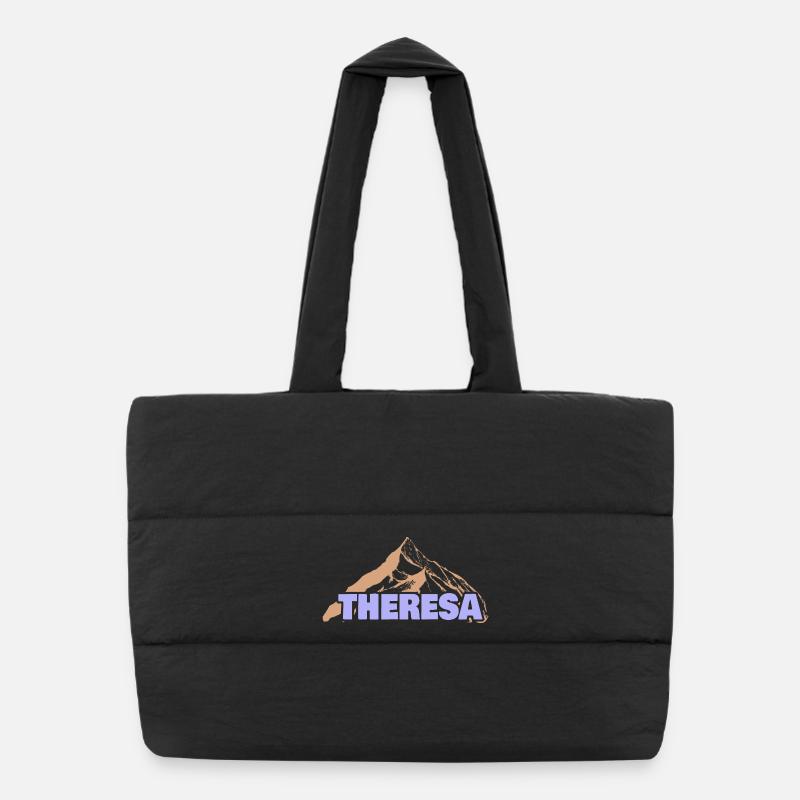 Theresa als Geschenkidee Puffer-Einkaufstasche