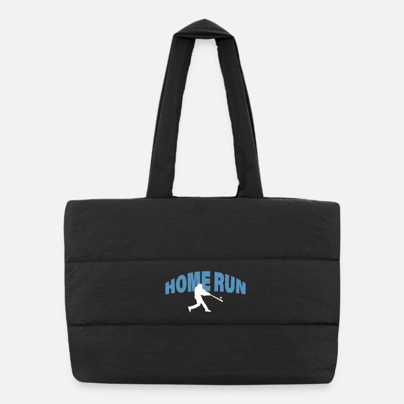 HOME RUN Puffer Shopping Bag