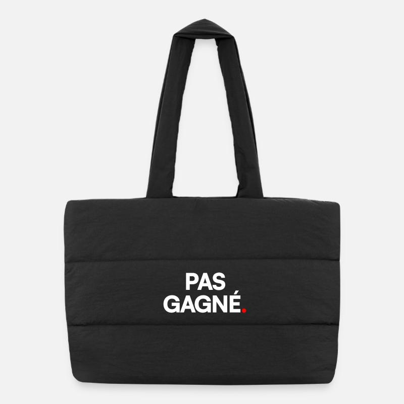 Pas gagné Sac shopping matelassé