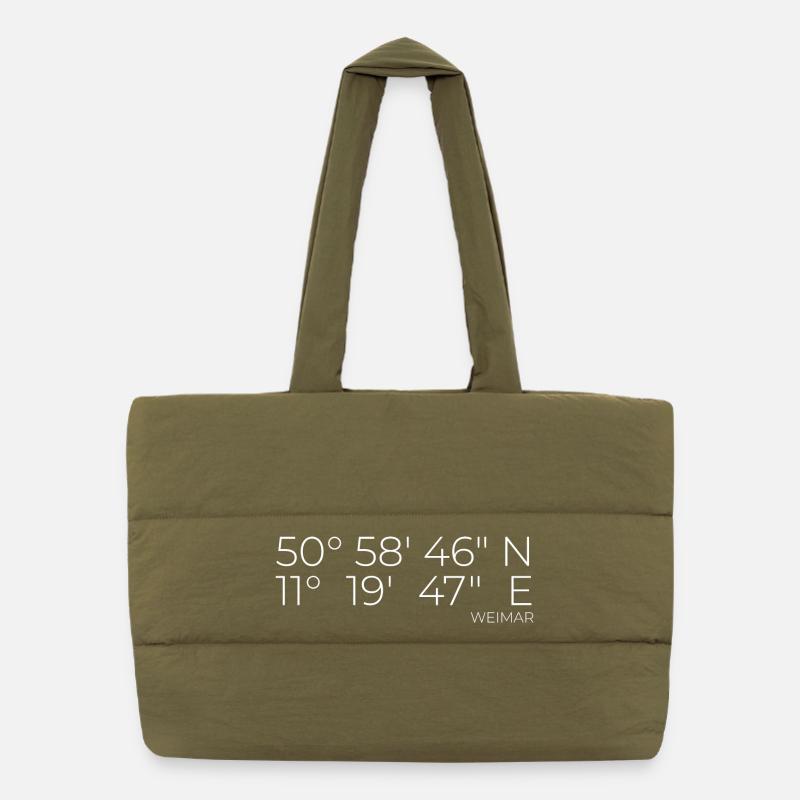 coordinates Weimar Puffer Shopping Bag