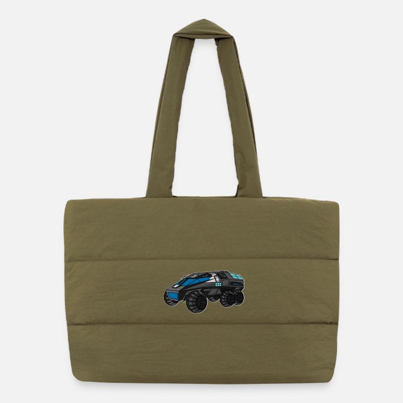 Mars Rover, Voiture spatiale, Voiture spatiale Sac shopping matelassé