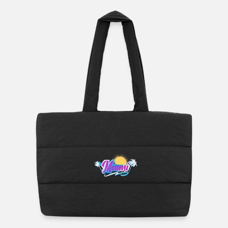 Miami Puffer-Einkaufstasche