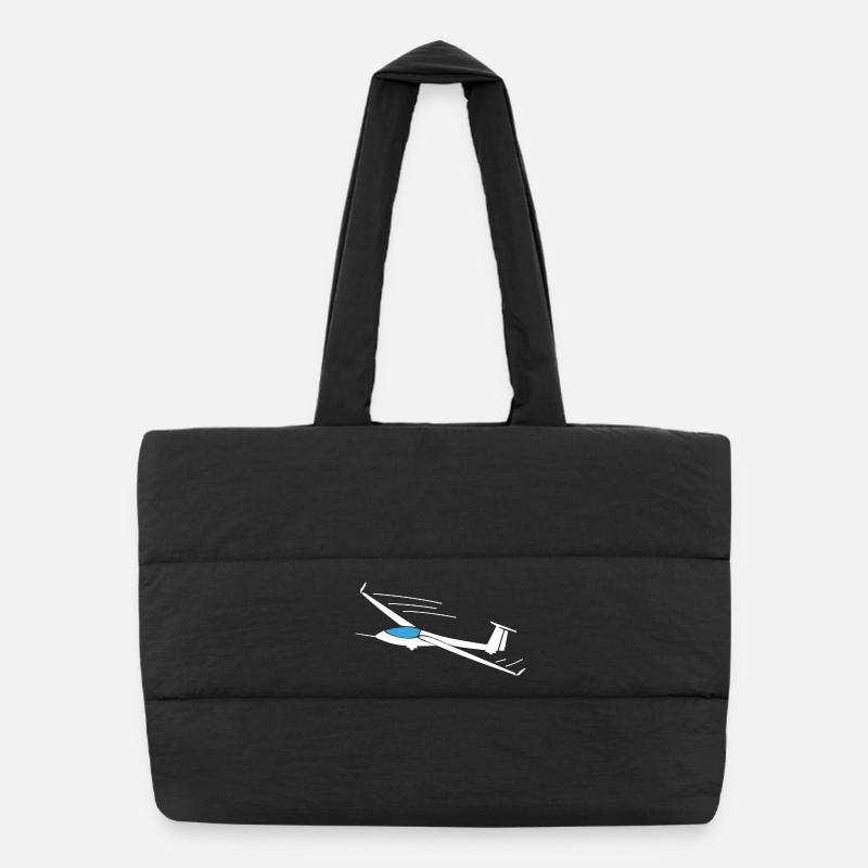 Idées cadeaux de pilote de planeur planeur Sac shopping matelassé