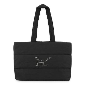 SOUL CONTOUR - Vyaghrasana - Puffer Shopping Bag - black - Front
