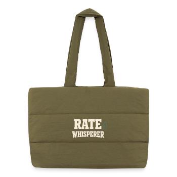 Mortgage Brokers, Loan Officers, - Puffer Shopping Bag - safari green - Front