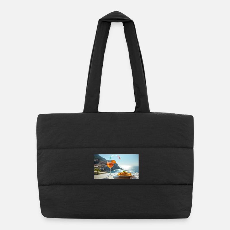 La dolce vita Puffer-Einkaufstasche