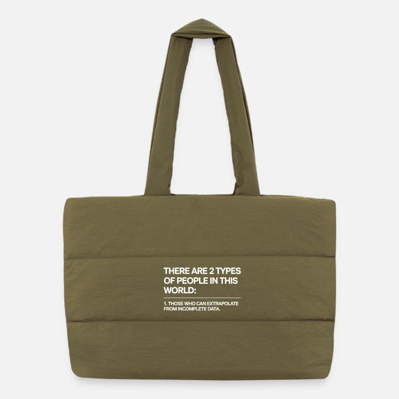 Statistics Analysis Data Science Extrapolation Puffer Shopping Bag