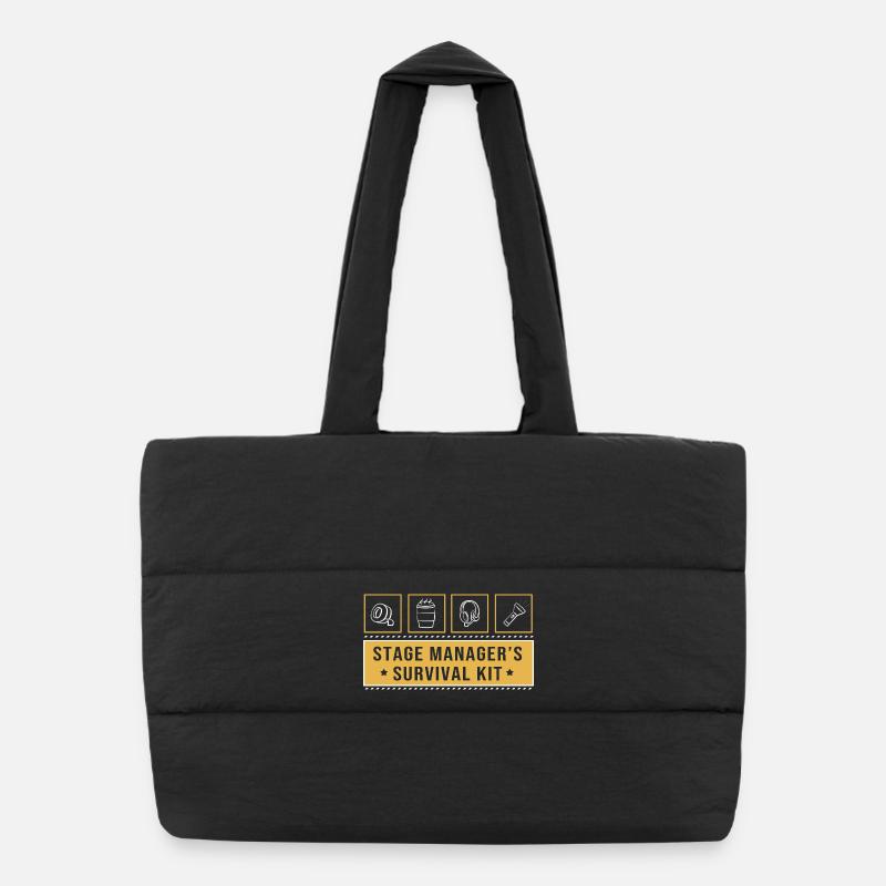 Stage Manager Puffer-Einkaufstasche