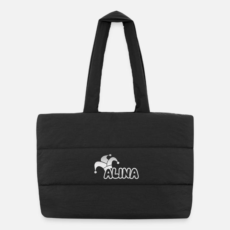 Fastnacht Alina Puffer-Einkaufstasche