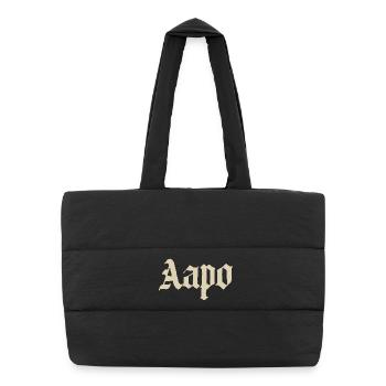 Nom gothique d’Aapo - Sac shopping matelassé - noir - Devant