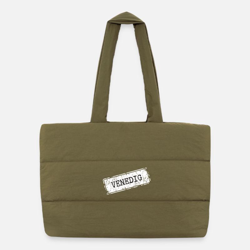 Venedig Puffer-Einkaufstasche