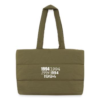 1994 - Puffer Shopping Bag - safari green - Front