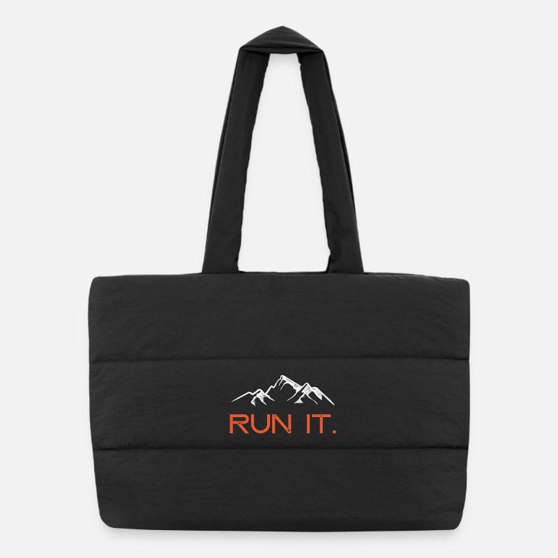 Ultra Running - Run It! Puffer Shopping Bag