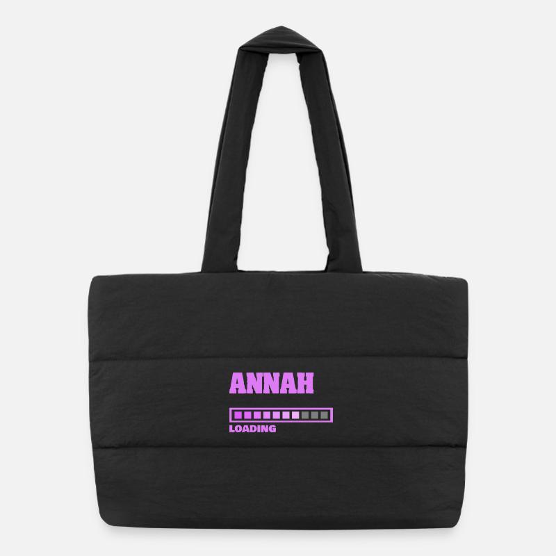 Annah Puffer-Einkaufstasche