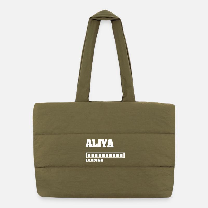 Aliya de naissance Sac shopping matelassé
