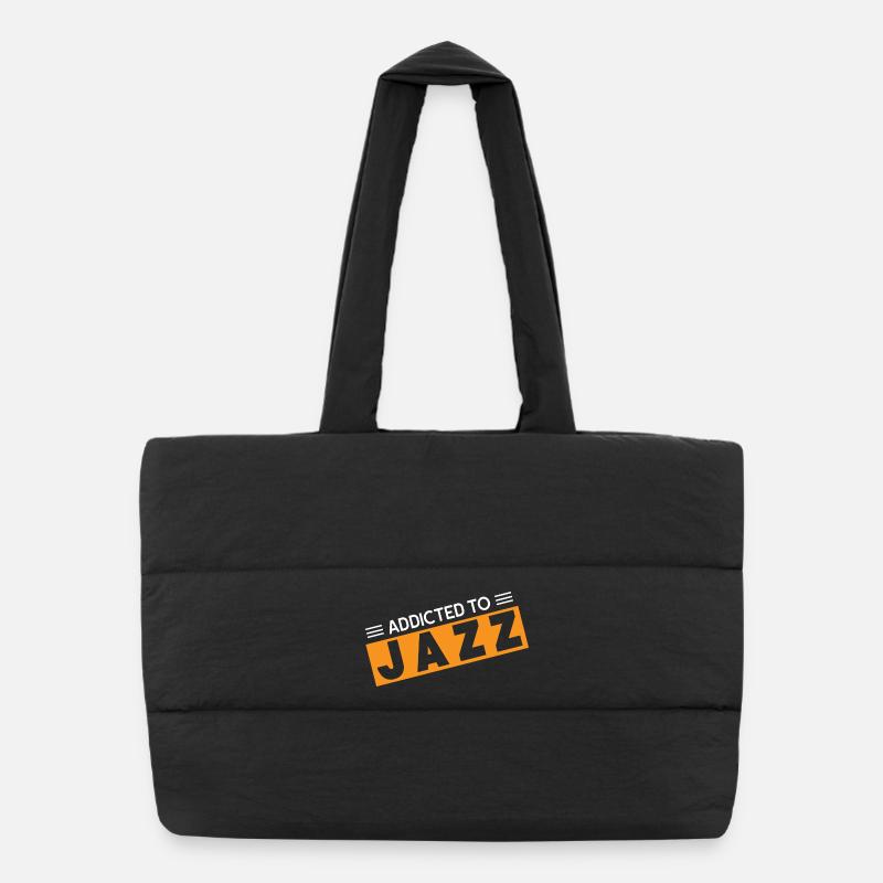 Accro au jazz Sac shopping matelassé