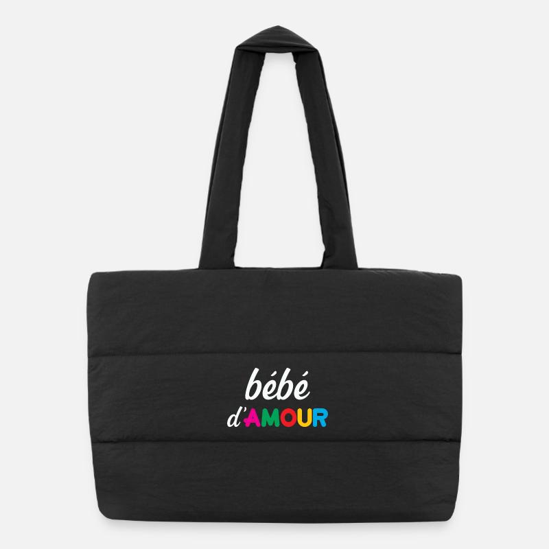 Sac shopping matelassé