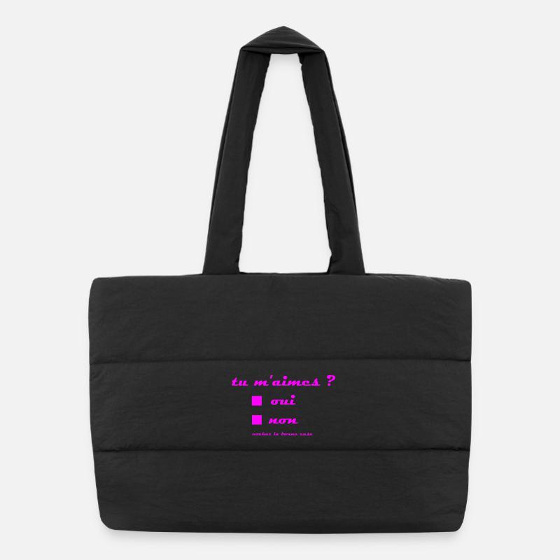 tu_m-loved Puffer Shopping Bag