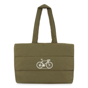 Cycling Cycling Mountain Bike MTB - Puffer Shopping Bag - safari green - Front