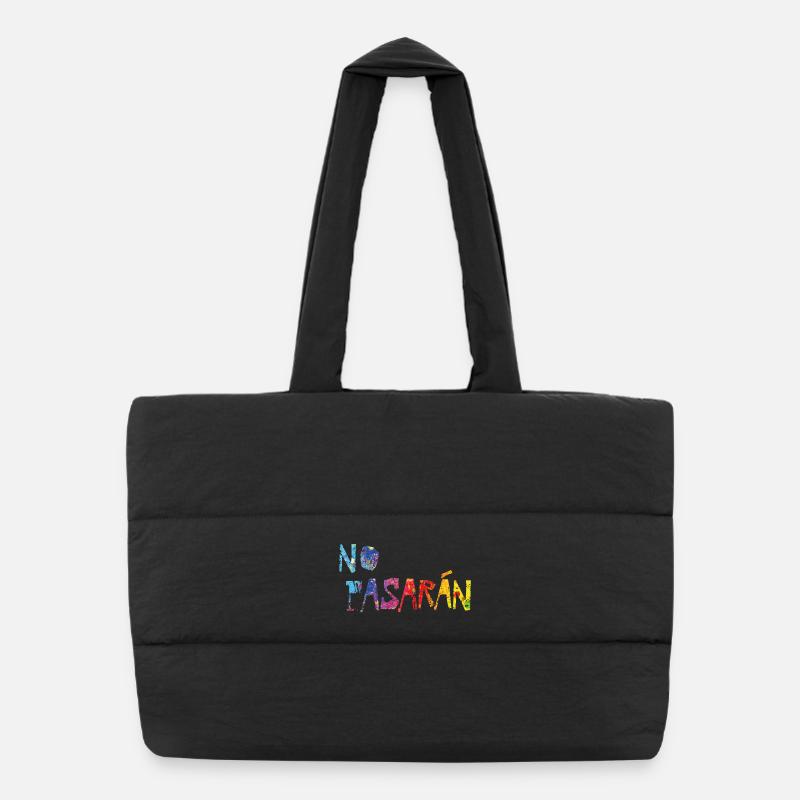 Pas de Pasaran Sac shopping matelassé
