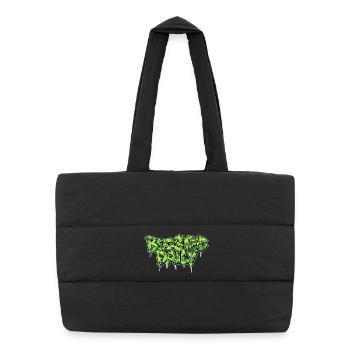 Motif de camouflage quotidien renforcé pour tournevis turbo - Sac shopping matelassé - noir - Devant